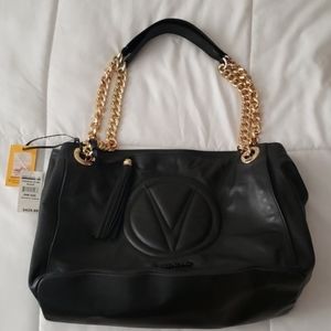 Valentino Verra Leather Tote